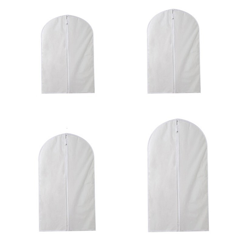 Home Cloakroom ملابس كبيرة غطاء غبار شفاف حقيبة تخزين خزانة الملابس مقاس 60X180 ثلاث قطع