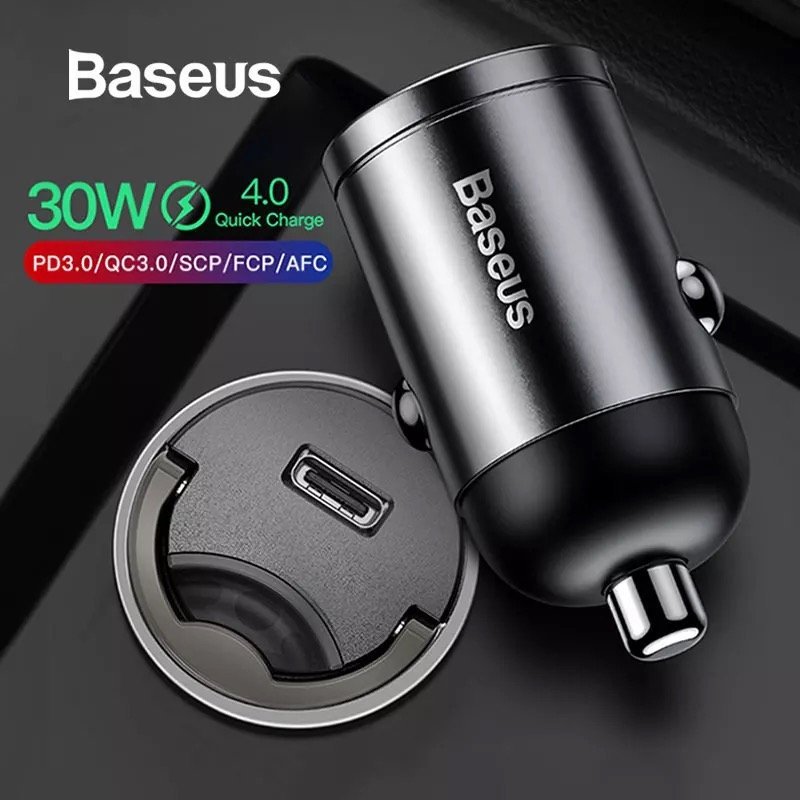 شاحن سيارة سريع من baseus