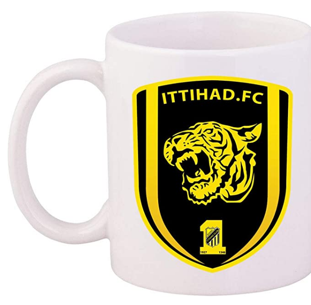 كوب الاتحاد السعودي مميز وبالوان ثابته من ع كيفي