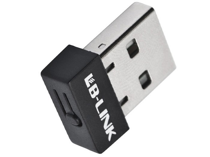 LB-Link 150mbps Mini WiFi USB Adapter BL-WN151- محول يو إس بي نانو لاسلكي أسود