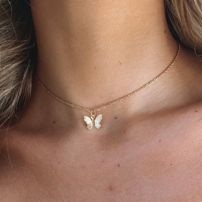 قلادة الإبداعية  سلسلة الترقوة سبيكة  Nihaojewelry