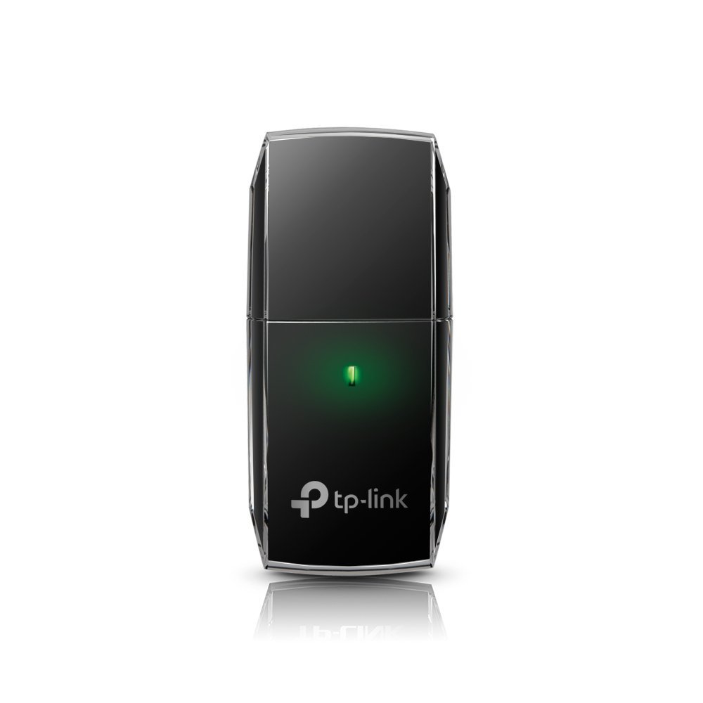 محول أرتشر بمنفذ Usb لاسلكي ثنائي النطاق بسرعة 600 ميجابت في الثانية طراز T2u Ac600 أسود- 0856