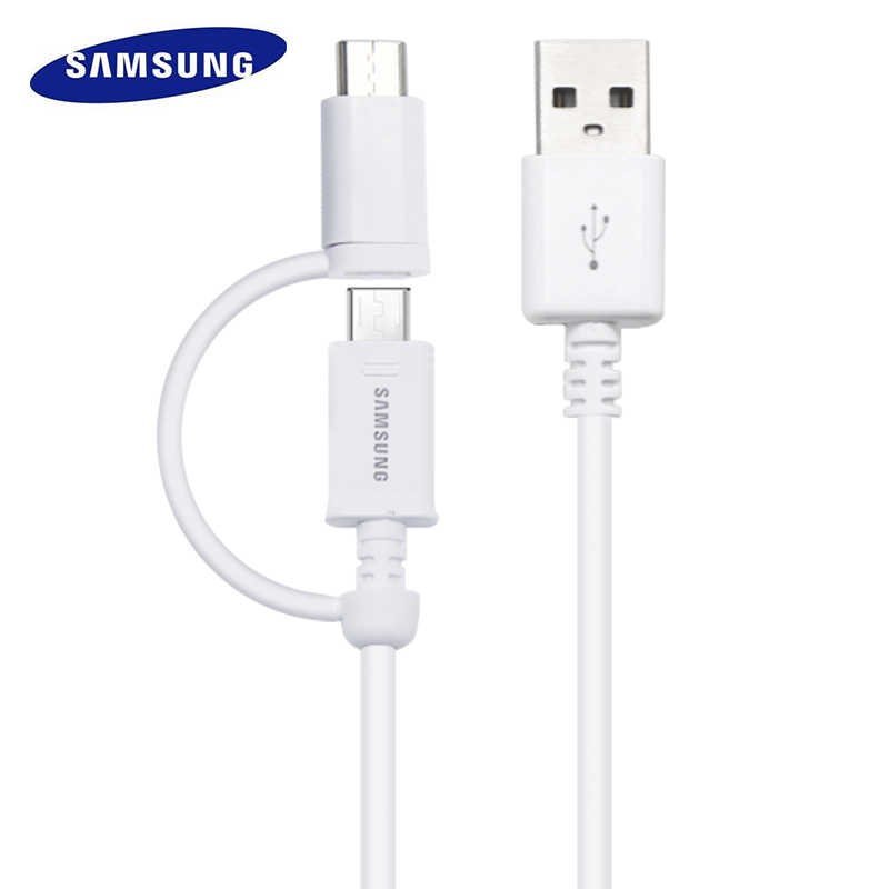 سلك شحن 2 في 1  أصلي من شركة Samsung