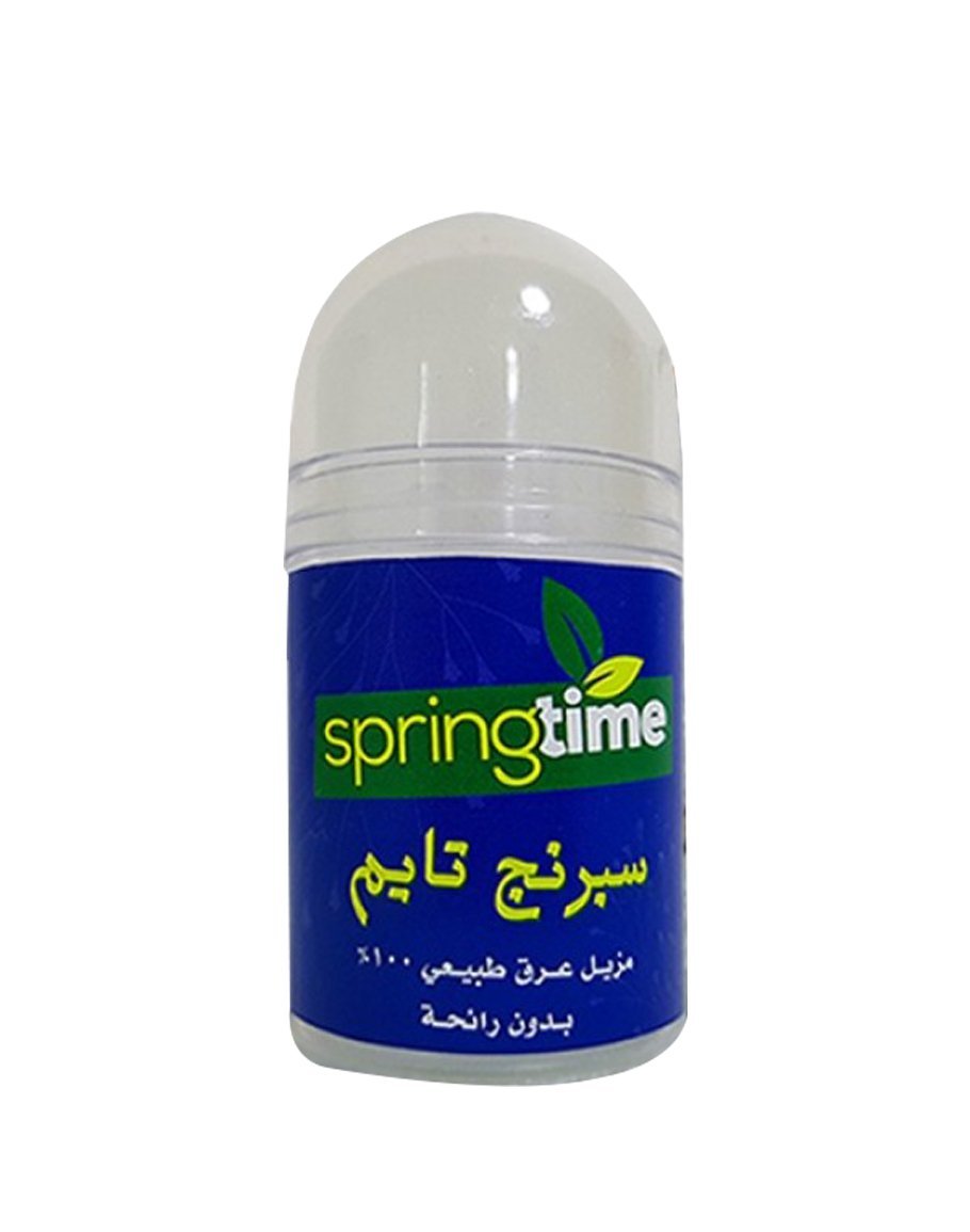 spring time سبرنج تايم مزيل عرق طبيعي 100غ
