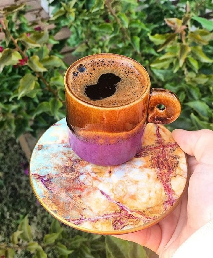 طقم قهوة تركية سيراميك