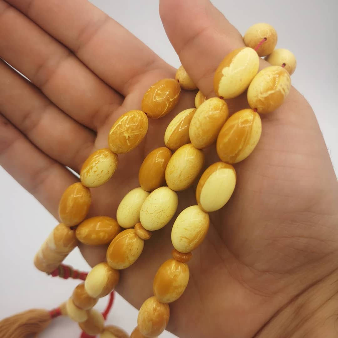 سبحة تراب كهرمان برائحة