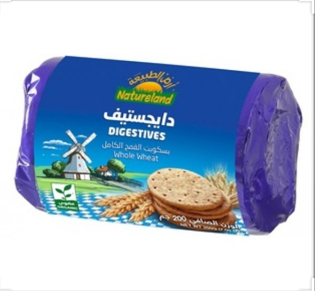 دايجستيف؛ بسكويت القمح الكامل؛ عضوي