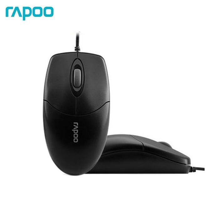 رابوو ماوس ضوئي يو اس بي Rapoo N1020 Optical Wired USB Mouse