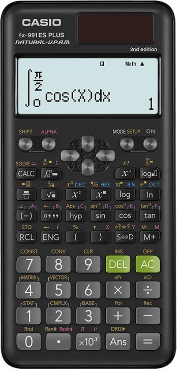 آلة حاسبة علمية fx-991ES Plus 2 من كاسيو