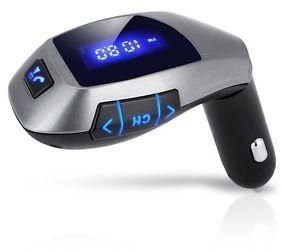 مشغل ام بي 3 للسيارة وبحتوي على بلوتوث يدعم الاتصال X5 Bluetooth Car Kit MP3 Wireless FM
