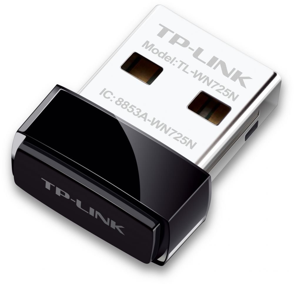 محول USB للشبكة من تي بي لينك 150 ميجابايت موديل TL-WN725N