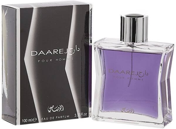 عطر دارج للرجال - او دي بارفان، 100 مل من الرصاصي